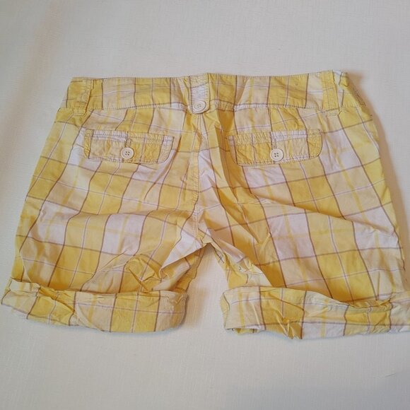 Checkered Plaid Golf Shorts Women's Bermudas Size - Picture 3 of 5
